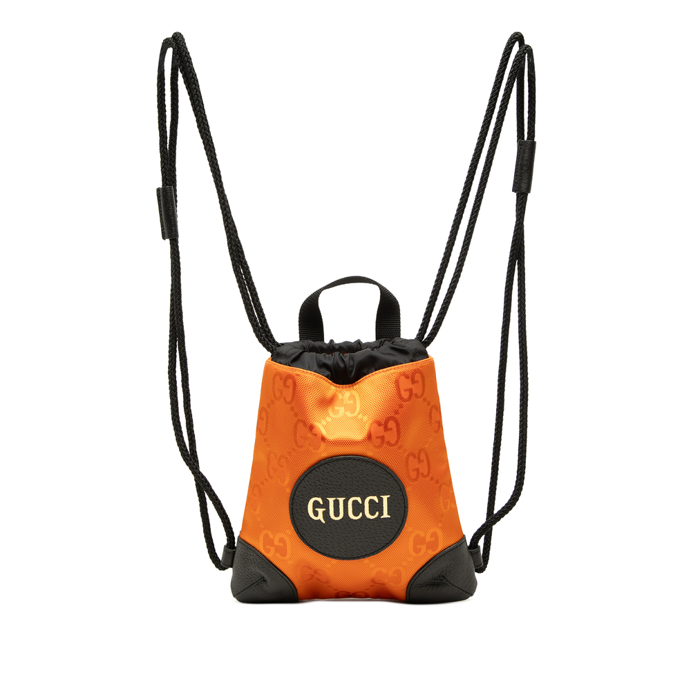 Pre-Loved Gucci GG Nylon Off The Grid Drawstring Backpack